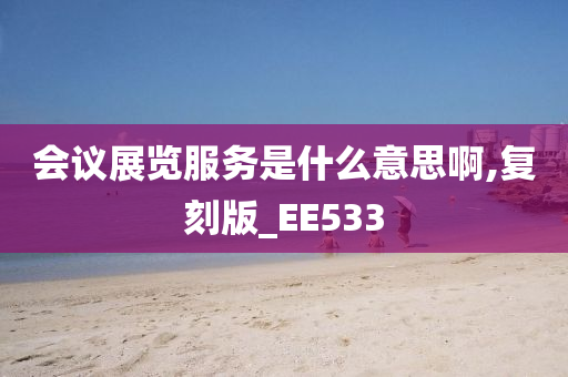 会议展览服务是什么意思啊,复刻版_EE533