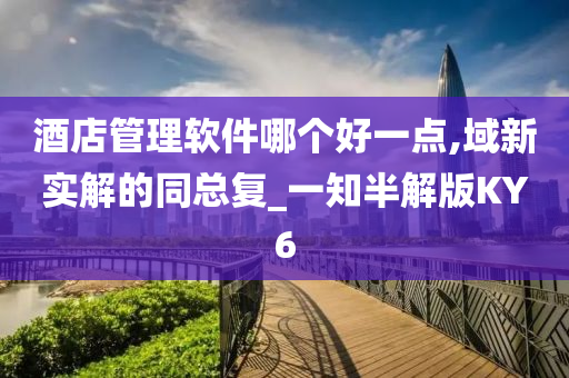 酒店管理软件哪个好一点,域新实解的同总复_一知半解版KY6