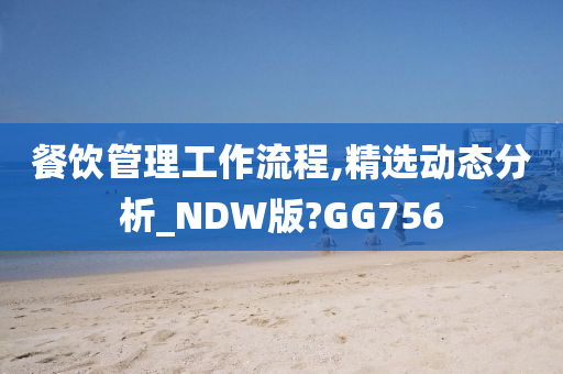 餐饮管理工作流程,精选动态分析_NDW版?GG756