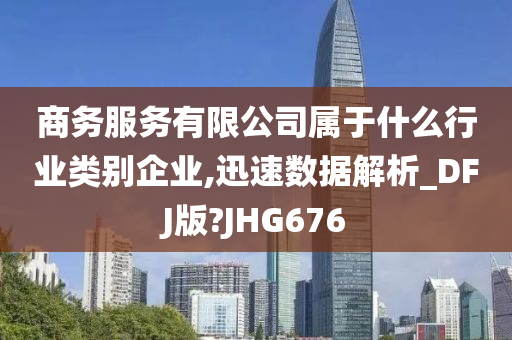 商务服务有限公司属于什么行业类别企业,迅速数据解析_DFJ版?JHG676