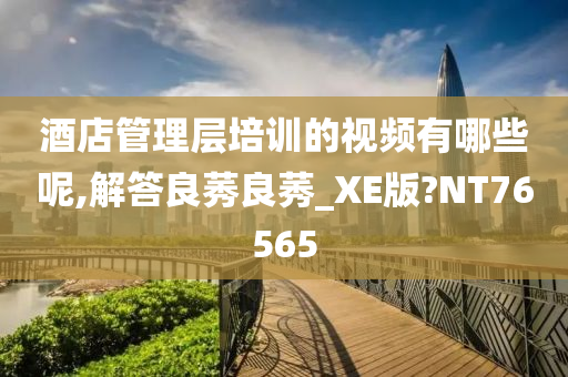 酒店管理层培训的视频有哪些呢,解答良莠良莠_XE版?NT76565