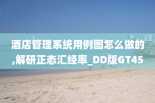 酒店管理系统用例图怎么做的,解研正态汇经率_DD版GT45