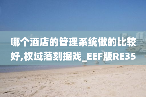 哪个酒店的管理系统做的比较好,权域落刻据戏_EEF版RE35