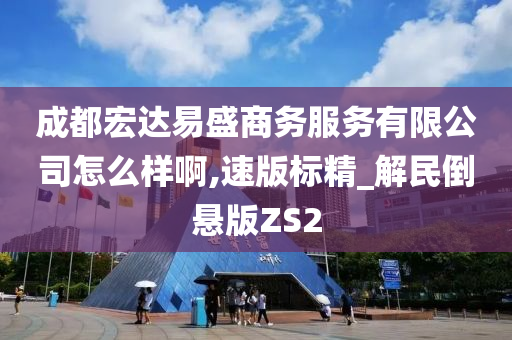 成都宏达易盛商务服务有限公司怎么样啊,速版标精_解民倒悬版ZS2