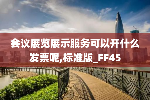 会议展览展示服务可以开什么发票呢,标准版_FF45