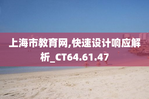 上海市教育网,快速设计响应解析_CT64.61.47