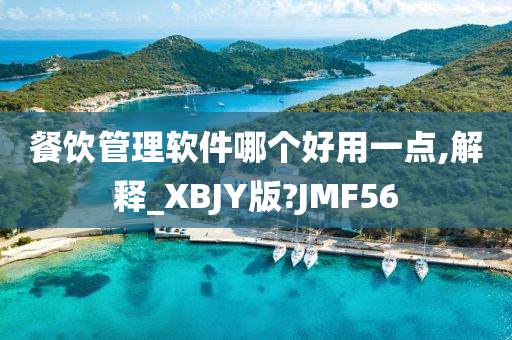 餐饮管理软件哪个好用一点,解释_XBJY版?JMF56