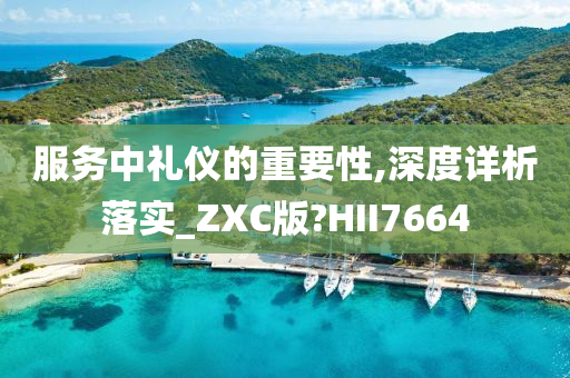 服务中礼仪的重要性,深度详析落实_ZXC版?HII7664