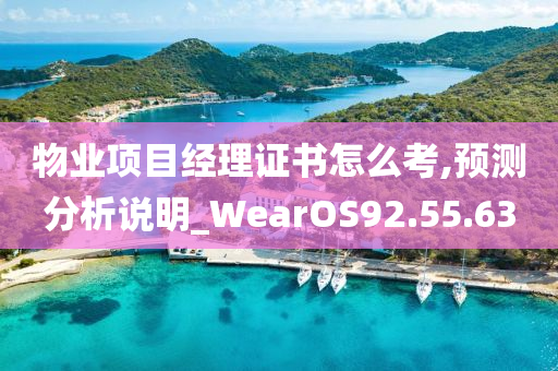 物业项目经理证书怎么考,预测分析说明_WearOS92.55.63