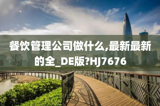 餐饮管理公司做什么,最新最新的全_DE版?HJ7676