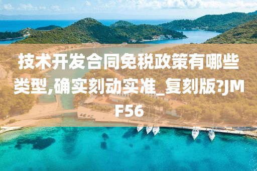 技术开发合同免税政策有哪些类型,确实刻动实准_复刻版?JMF56