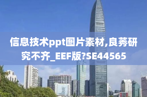 信息技术ppt图片素材,良莠研究不齐_EEF版?SE44565