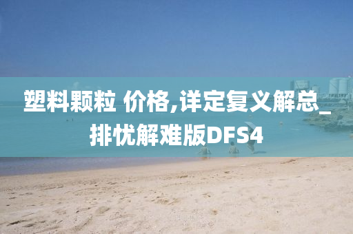 塑料颗粒 价格,详定复义解总_排忧解难版DFS4