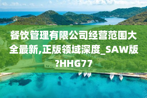 餐饮管理有限公司经营范围大全最新,正版领域深度_SAW版?HHG77