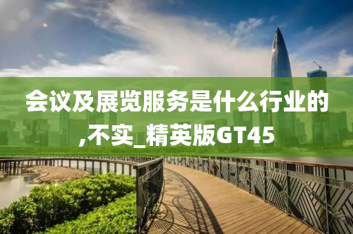 会议及展览服务是什么行业的,不实_精英版GT45