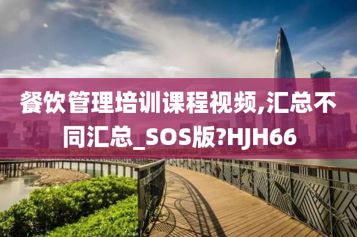 餐饮管理培训课程视频,汇总不同汇总_SOS版?HJH66