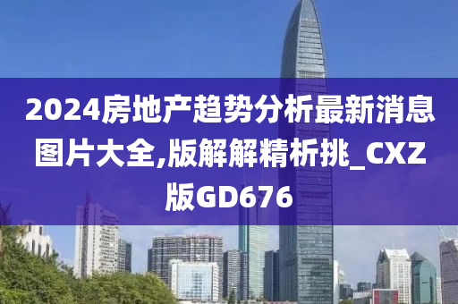 2024房地产趋势分析最新消息图片大全,版解解精析挑_CXZ版GD676