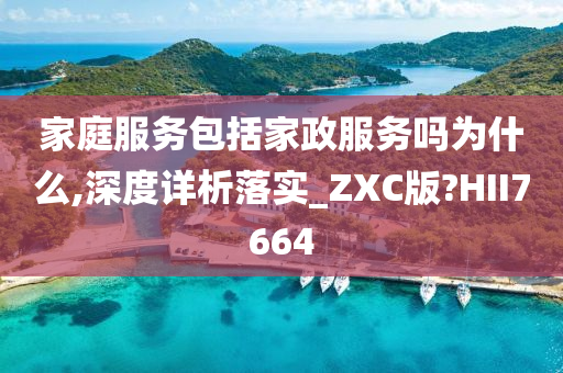 家庭服务包括家政服务吗为什么,深度详析落实_ZXC版?HII7664