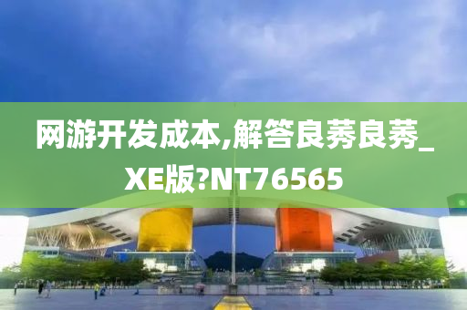 网游开发成本,解答良莠良莠_XE版?NT76565