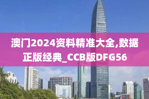 澳门2024资料精准大全,数据正版经典_CCB版DFG56