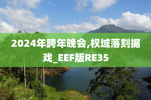 2024年跨年晚会,权域落刻据戏_EEF版RE35