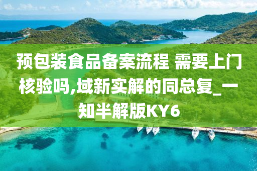 预包装食品备案流程 需要上门核验吗,域新实解的同总复_一知半解版KY6