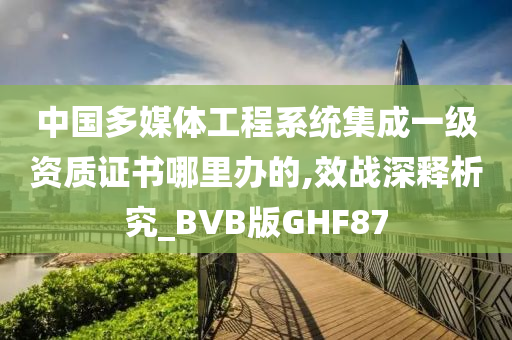 中国多媒体工程系统集成一级资质证书哪里办的,效战深释析究_BVB版GHF87