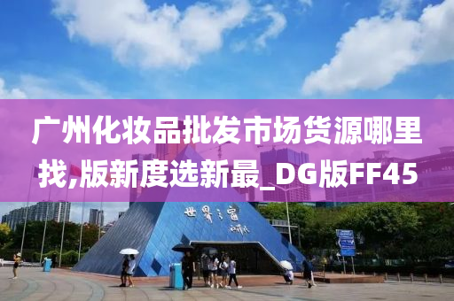 广州化妆品批发市场货源哪里找,版新度选新最_DG版FF45