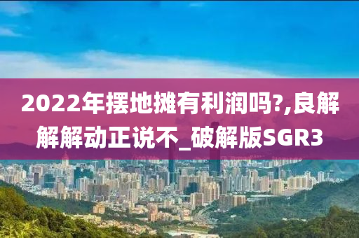 2022年摆地摊有利润吗?,良解解解动正说不_破解版SGR3