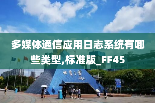 多媒体通信应用日志系统有哪些类型,标准版_FF45