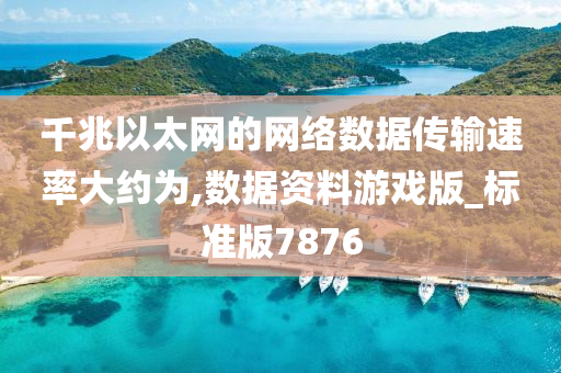 千兆以太网的网络数据传输速率大约为,数据资料游戏版_标准版7876