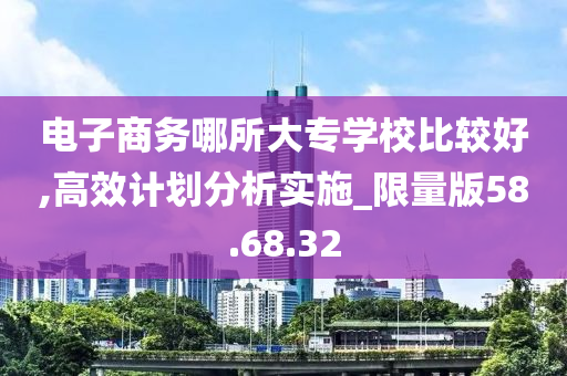 电子商务哪所大专学校比较好,高效计划分析实施_限量版58.68.32