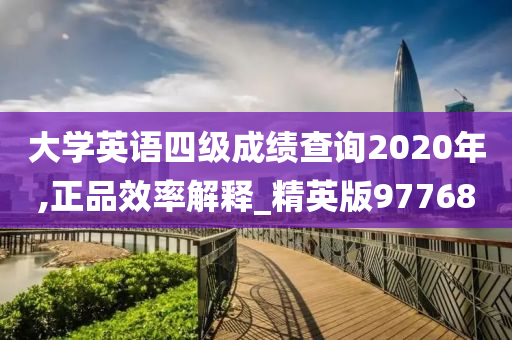 大学英语四级成绩查询2020年,正品效率解释_精英版97768