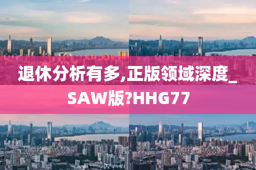 退休分析有多,正版领域深度_SAW版?HHG77