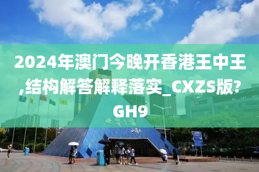 2024年澳门今晚开香港王中王,结构解答解释落实_CXZS版?GH9