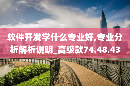 软件开发学什么专业好,专业分析解析说明_高级款74.48.43