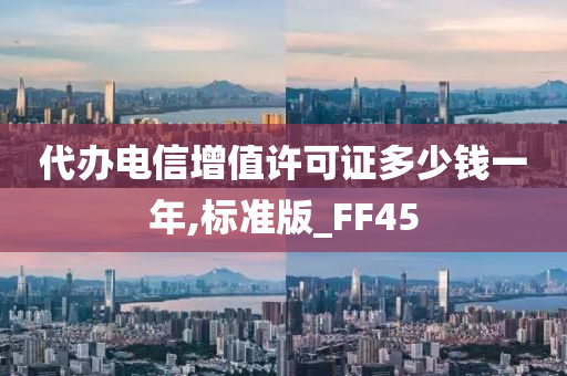 代办电信增值许可证多少钱一年,标准版_FF45