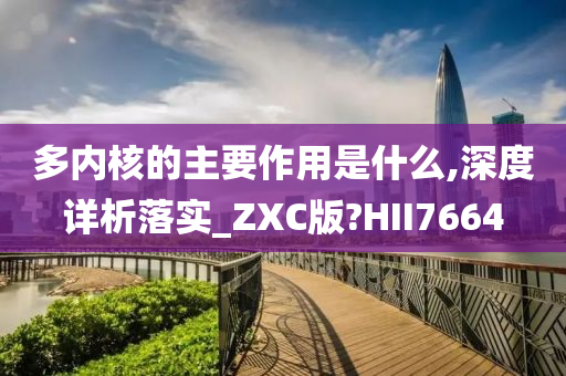 多内核的主要作用是什么,深度详析落实_ZXC版?HII7664