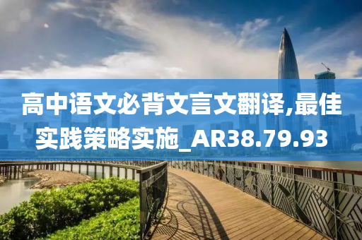 高中语文必背文言文翻译,最佳实践策略实施_AR38.79.93