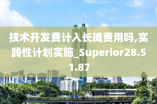 技术开发费计入长摊费用吗,实践性计划实施_Superior28.51.87