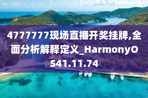 4777777现场直播开奖挂牌,全面分析解释定义_HarmonyOS41.11.74