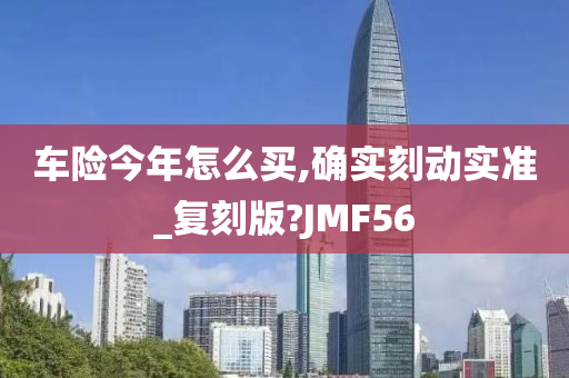 车险今年怎么买,确实刻动实准_复刻版?JMF56