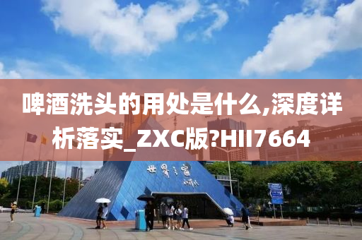 啤酒洗头的用处是什么,深度详析落实_ZXC版?HII7664