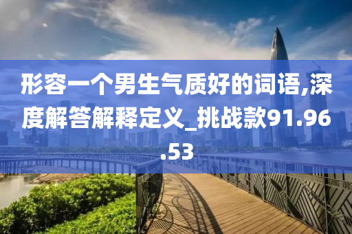 形容一个男生气质好的词语,深度解答解释定义_挑战款91.96.53