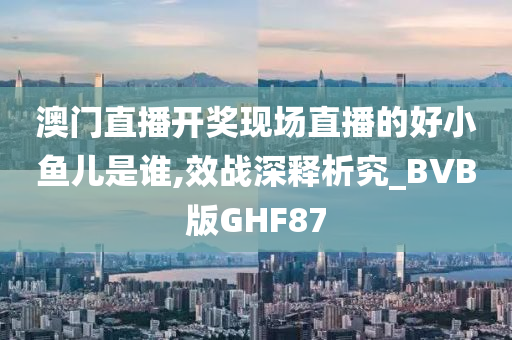 澳门直播开奖现场直播的好小鱼儿是谁,效战深释析究_BVB版GHF87