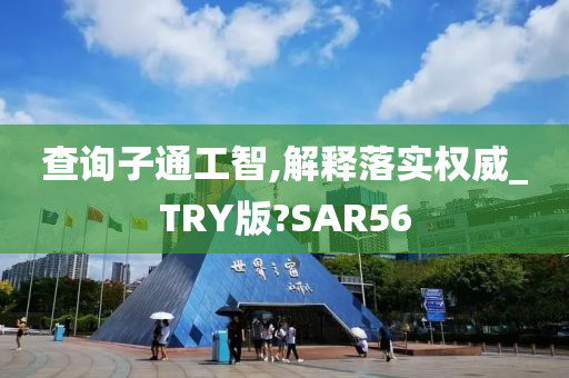 查询子通工智,解释落实权威_TRY版?SAR56