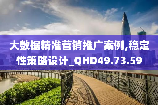 大数据精准营销推广案例,稳定性策略设计_QHD49.73.59