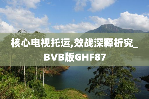 核心电视托运,效战深释析究_BVB版GHF87