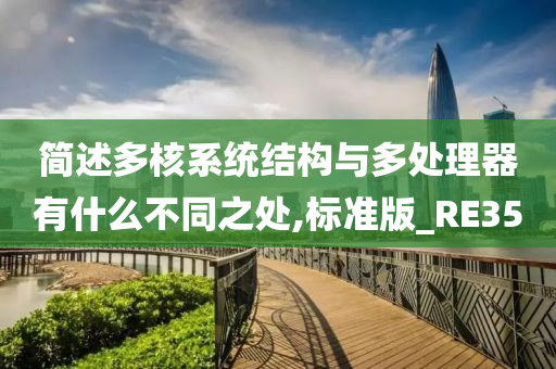 简述多核系统结构与多处理器有什么不同之处,标准版_RE35