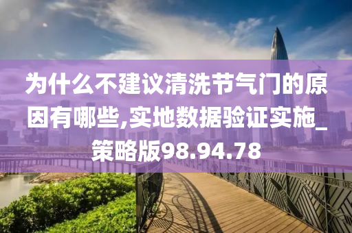 为什么不建议清洗节气门的原因有哪些,实地数据验证实施_策略版98.94.78